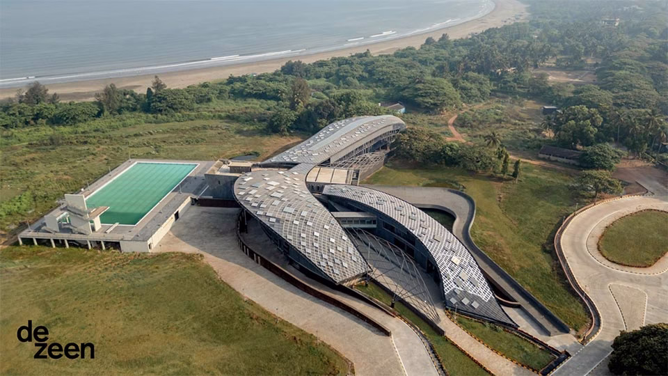 MOFA Studios creates wave-like forms for Indian Water Sports Centre